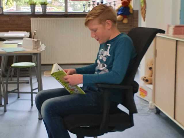 Voorleeswedstrijd groep 7/8